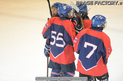 2014-10-26 Ambrosiana-Hockey Milano Rossoblu U12 0734 Andrea Fornasetti